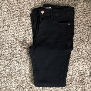 Old Navy Rockstar Black Jeans